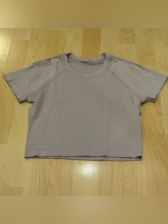 lululemon athletica Tops - Lululemon Cropped Swiftly Tech Shirt